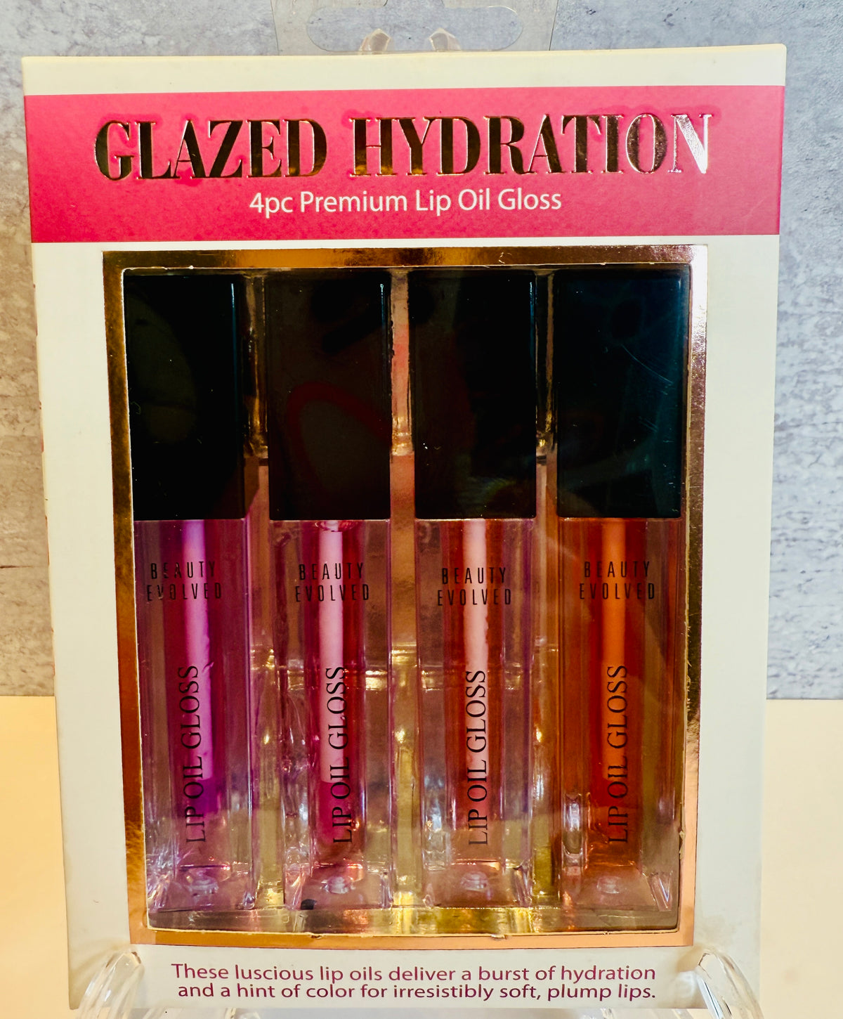Glazed Hydration | 4 pc premium lip oil gloss