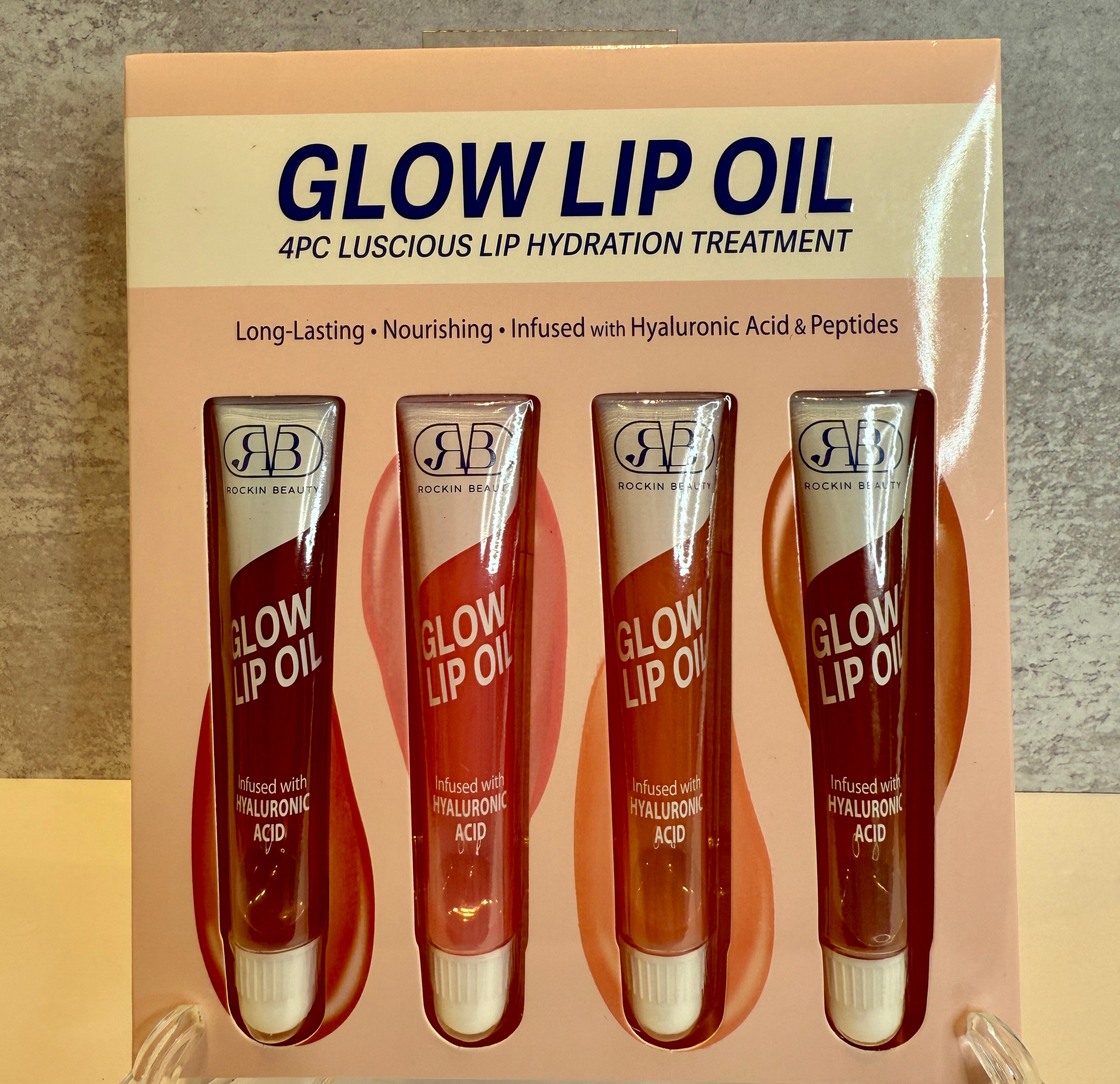 Glow Lip Oil | 4 Piece Luscious Lip Hydration Treatment