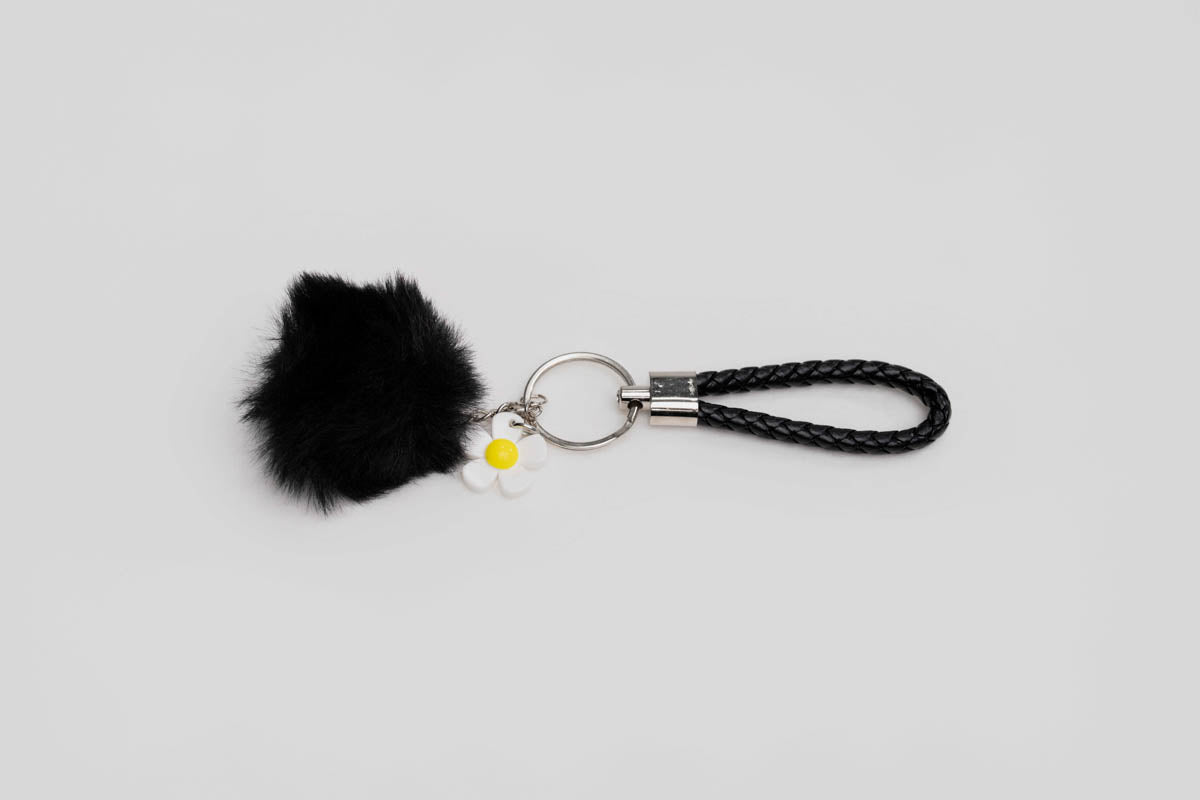 Pom Charm Keychain